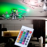 Люстра с листьями Globo 63100-3 VIDA