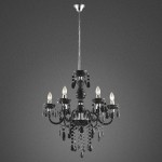 Люстра черная Globo 63110-6 Cuimbra I