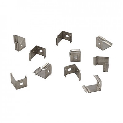 SLV 631475 Montageclips f?r DELF C PRO Lichtbalken, 10 St?ck, 45°