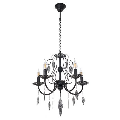 Люстра классическая Экономсвет 6327/5BK+SV