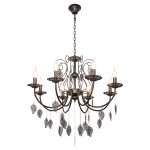 Люстра классическая Экономсвет 6327/8BK+SV