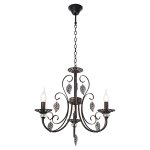 Люстра классическая Экономсвет 6328/3BK+WT