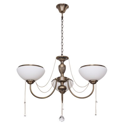 Люстра классическая Экономсвет 6329/3AB WT