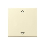 Gira S-55 Крем глянц Накладка жалюзийного выключателя (G63401)