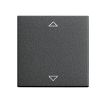 Gira S-55 Антрацит Накладка системы управления жалюзи Standard (G63428)