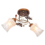 Светильник ЭкономСвет 6345GM/2FGD WT