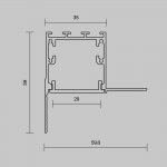 Профиль Led Strip 636014
