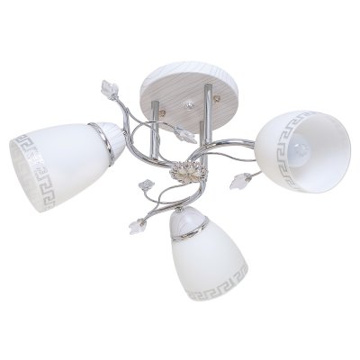 Люстра эконом Экономсвет 636GM/3CR WT