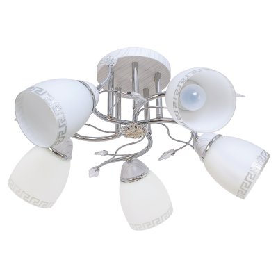 Потолочный светильник Экономсвет 636GM/5CR WT