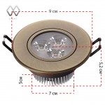 Светильник светодиодный Mw light 637012203 Круз