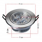 Светильник светодиодный Mw light 637013506 Круз