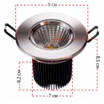 Светильник светодиодный Mw light 637013901 Круз