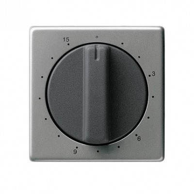 Gira E22 Сталь Накладка таймера 15 мин (G64020)