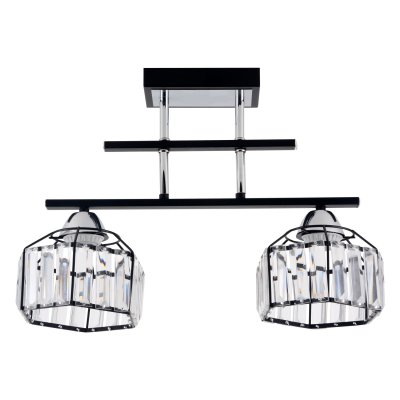 Люстра современная Экономсвет 64088/2BK+CR CL