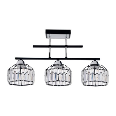 Люстра современная Экономсвет 64088/3BK+CR CL