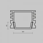 Комплектующие для профиля Led Strip 642024