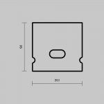 Комплектующие для профиля Led Strip 642072