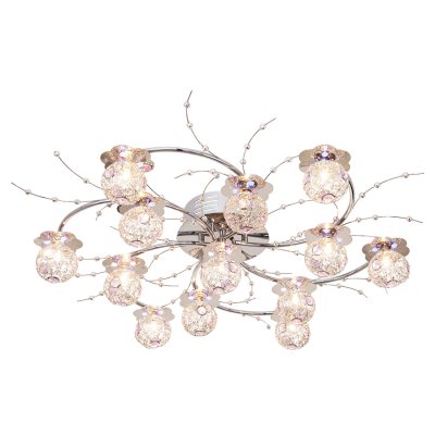 Потолочный светильник Экономсвет 6425/13CR RC WTBLLED