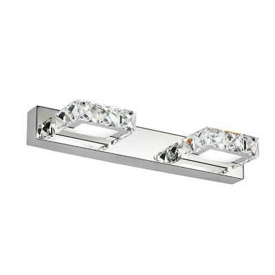 Подсветка АГАЛОН хром w32*11.5 h-5 Led 6W (4000K) Кнопка On/Off Kink light 6442-2K
