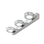 Подсветка АГАЛОН хром w46*11,5 h5 Led 9W (4000K) Кнопка On/Off Kink light 6442-3Y