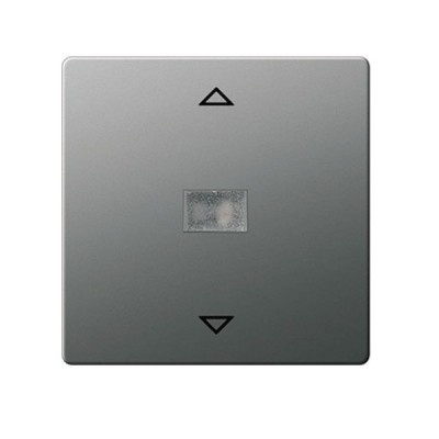 Gira E22 Сталь Накладка управляющего кнопочного выключателя (G64420)