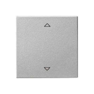Gira S-55 Алюминий Накладка нажимного электронного жалюзийного выключателя (G64426)