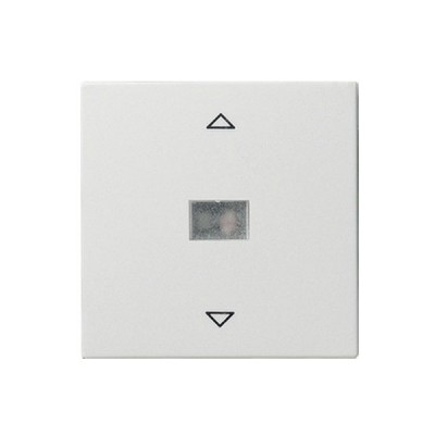 Gira S-55 Бел Накладка нажимного электронного жалюзийного выключателя (G64427)