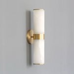Настенный светильник 6483W/B brass/white