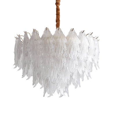 Люстра 6489P/D800 gold/clear