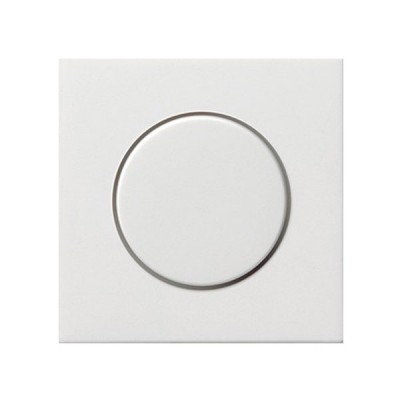 Gira F100 Бел глянц Накладка светорегулятора поворотного (G650112)