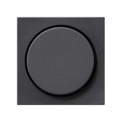 Gira S-55 Антрацит Накладка светорегулятора поворотного (G65028)