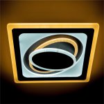 Настенно-потолочный светильник LED4U 6503/30 Black**