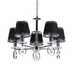 Люстра классическая Экономсвет 65071/5CR+CL BK