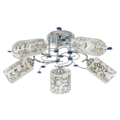 Светильник ЭкономСвет 6519/5B CH+BL