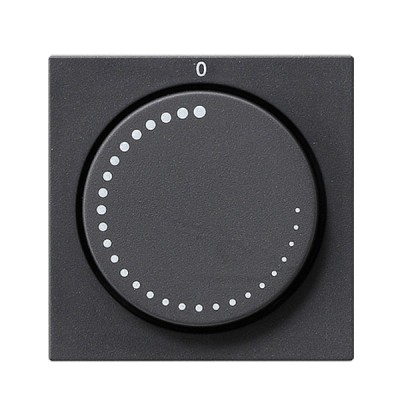 Gira S-55 Антрацит Накладка регулятора частоты вращения (G65228)