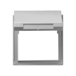 Gira TX-44 Алюминий Переходник с непрозрачной крышкой для изделий серии S-55 (G65465)