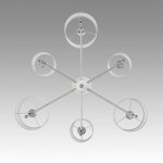 Люстра потолочная Lumion 6589/6C LATTI