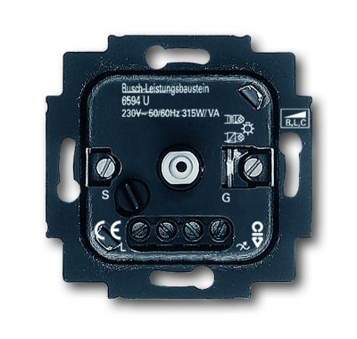 Усилитель мощности светорегулятора 6593 U, 315 Вт/ВА [BJE6594 U] 6590-0-0170