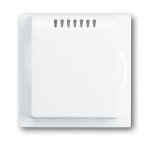Накладка для радиатора светорегулятора impuls альпийский белый [BJE6541-74] 6599-0-2076