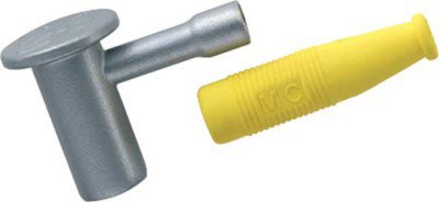 JUNG Штекер для розетки выравнивания потенциалов (65WIS) JUNG Штекер для розетки выравнивания потенциалов (65WIS)