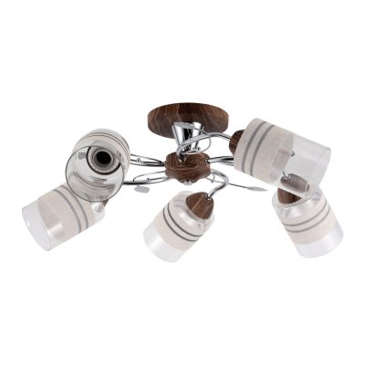 Люстра классическая Экономсвет 66001/5WD+CR WT Люстра классическая Экономсвет 66001/5WD+CR WT