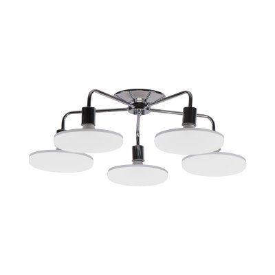 Люстра современная Экономсвет 66097/5CR WT