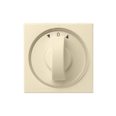 Gira S-55 Крем глянц Накладка с ручкой для поворотных (в т.ч.и жалюзийных) переключателей, таймеров (G66601)