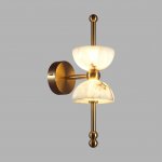 6685/7WL L-VISION ODL26 Настенный светильник  бронзовый/белый/алебастр/металл IP20 LED 7W 560Лм 3000K 220-240V FELIZ