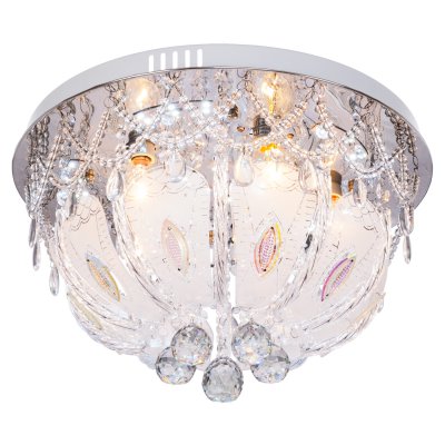 Светильник ЭкономСвет 6733/5CR RC WTLED