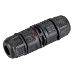 Коннектор прямой NEO-CON-I-2pin-BK (3-7mm, IP67) (Arlight, IP67 Пластик, 3 года) Arlight 24936
