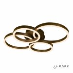 Потолочная люстра iLedex Ring-New 6815-300/400-X-T 3000-6000K Кофейный