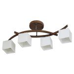 Потолочный светильник Экономсвет 6901/4WENGUE+CR WT