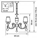 Люстра подвесная Lightstar 691061 Cappa