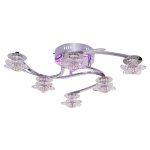 Люстра светодиодная Экономсвет 69307GL/6CR RC PURLED